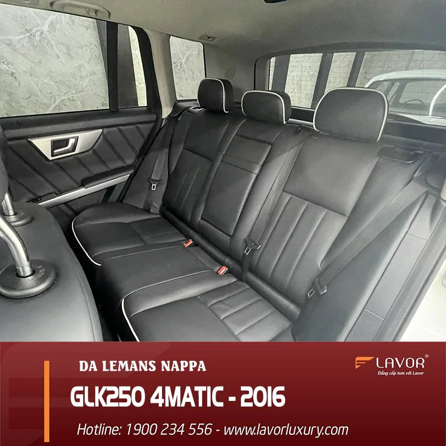 BỌC GHẾ DA MERCEDES GLK250 2014-2015 - Ảnh 4