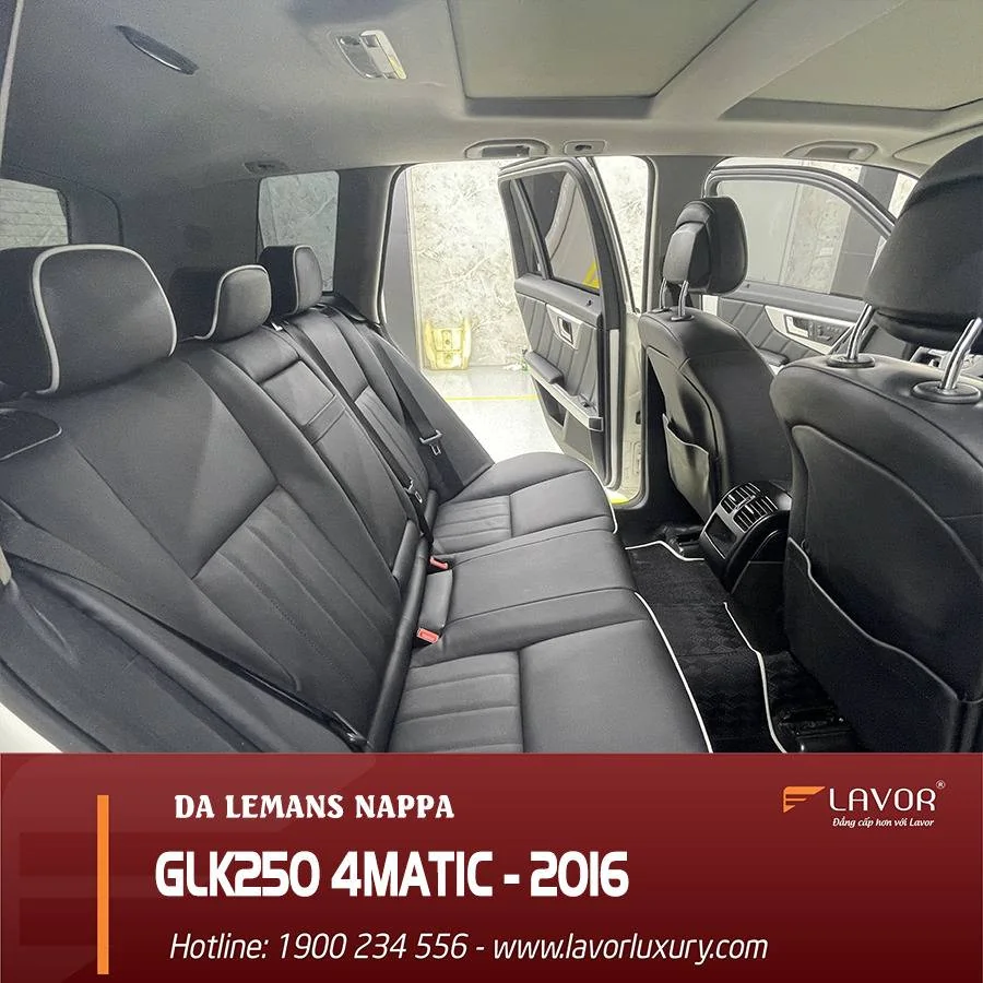BỌC GHẾ DA MERCEDES GLK250 2014-2015 - Ảnh 5