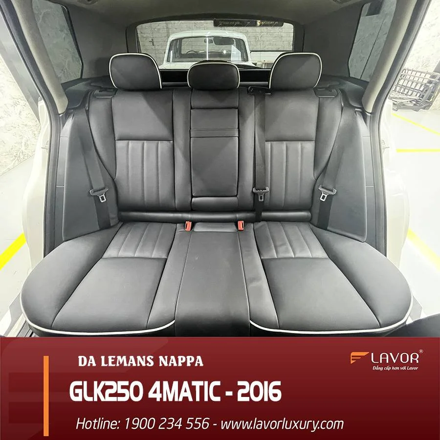 BỌC GHẾ DA MERCEDES GLK250 2014-2015 - Ảnh 6
