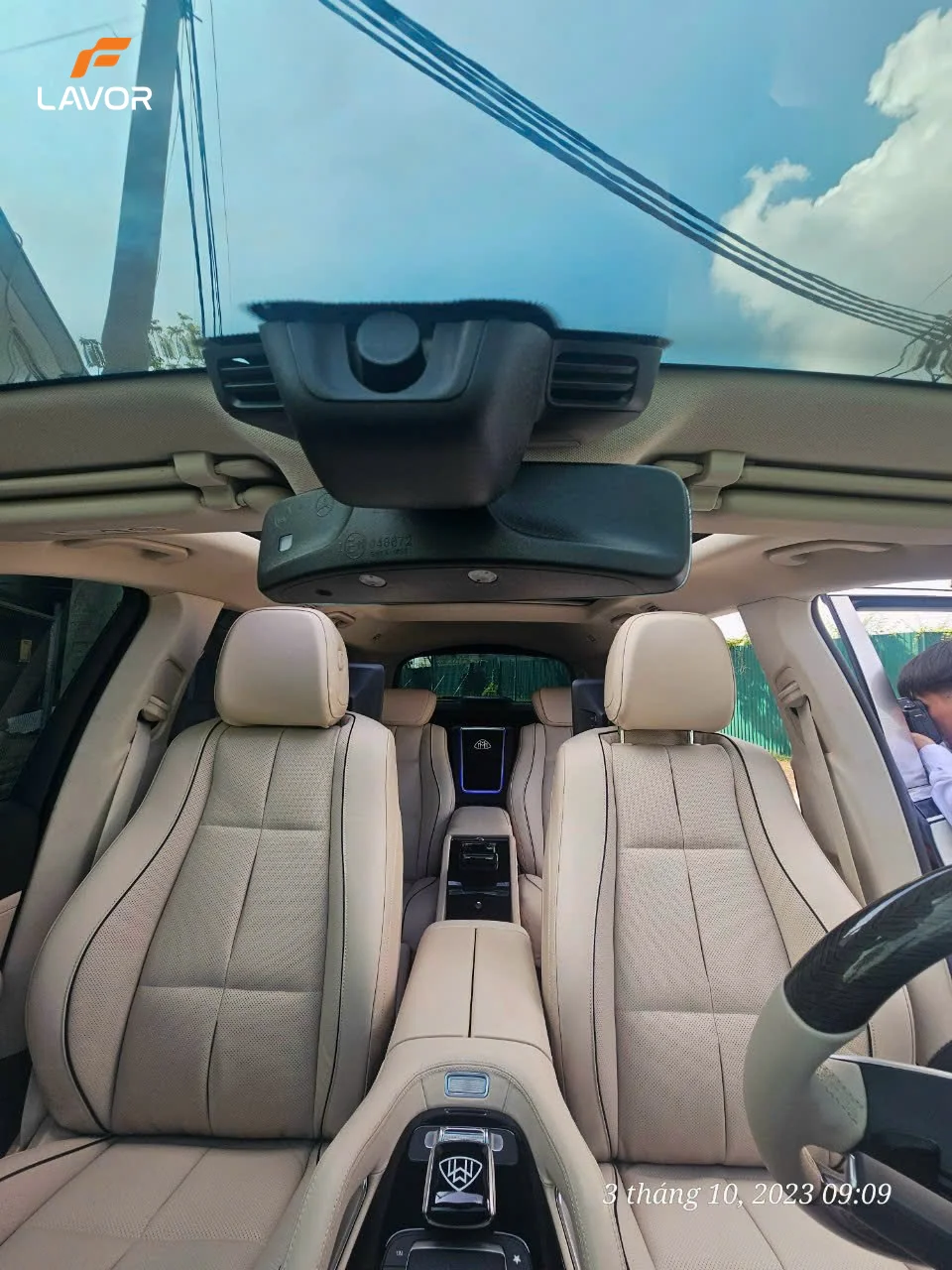 BỌC GHẾ DA MERCEDES GLS450 2021 - Ảnh 4