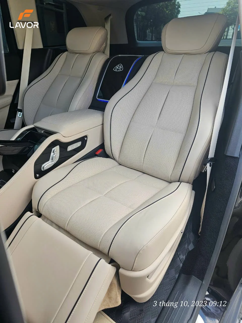 BỌC GHẾ DA MERCEDES GLS450 2021 - Ảnh 3