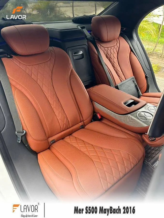 BỌC GHẾ DA MERCEDES S400 2016 - Ảnh 7