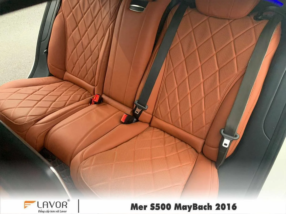 BỌC GHẾ DA MERCEDES S400 2016 - Ảnh 11
