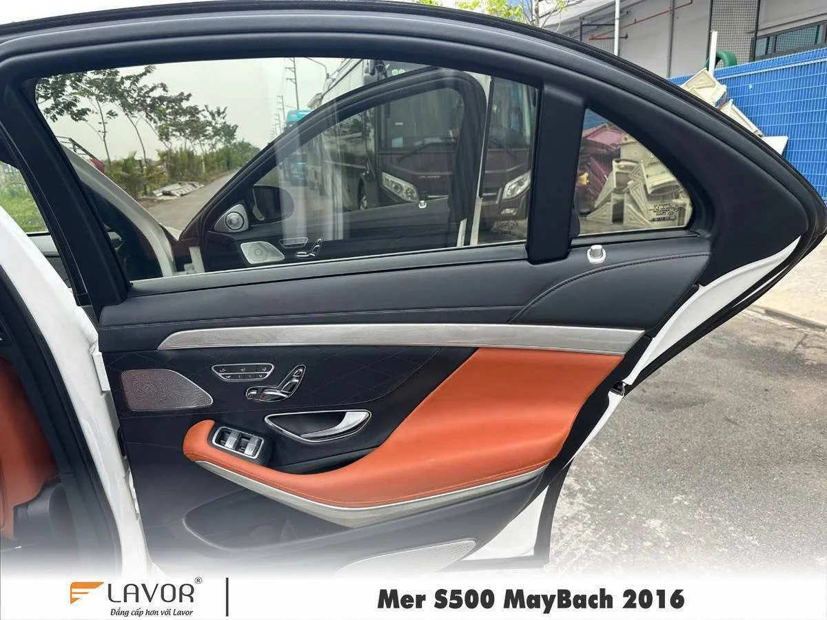 BỌC GHẾ DA MERCEDES S400 2016 - Ảnh 17