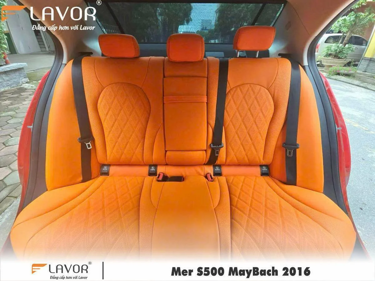 BỌC GHẾ DA MERCEDES S500 2016 - Ảnh 4
