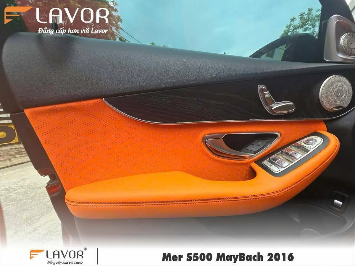 BỌC GHẾ DA MERCEDES S500 2016 - Ảnh 5