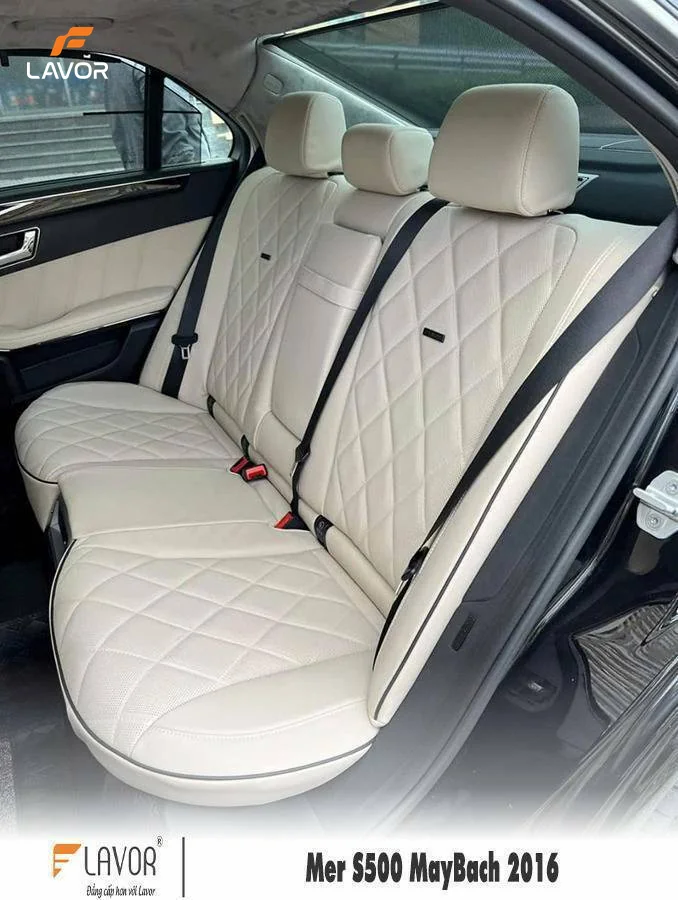 BỌC GHẾ DA MERCEDES S500 2016 - Ảnh 3