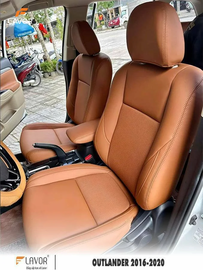 BỌC GHẾ DA MITSUBISHI OUTLANDER 2016-2024 - Ảnh 3