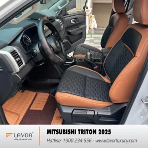 BỌC GHẾ DA MITSUBISHI TRITON 2024-2025 - Thumbnail Image 1