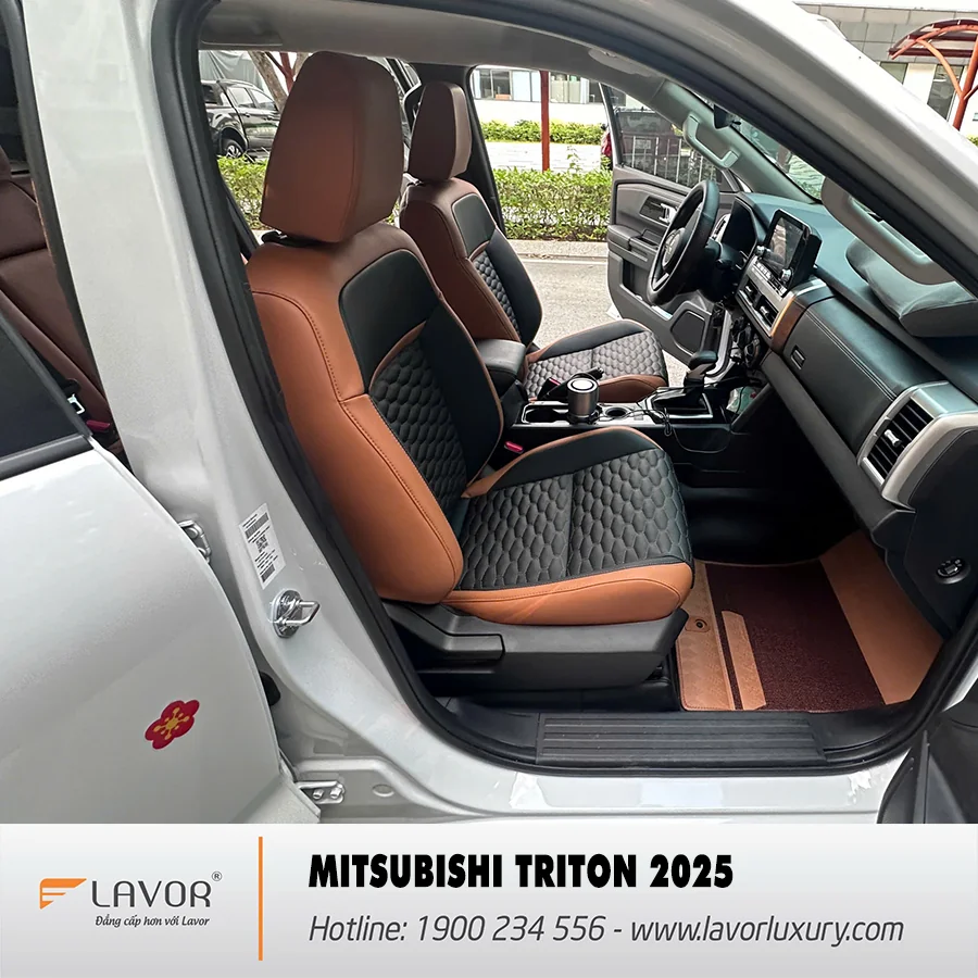 BỌC GHẾ DA MITSUBISHI TRITON 2024-2025 - Ảnh 3