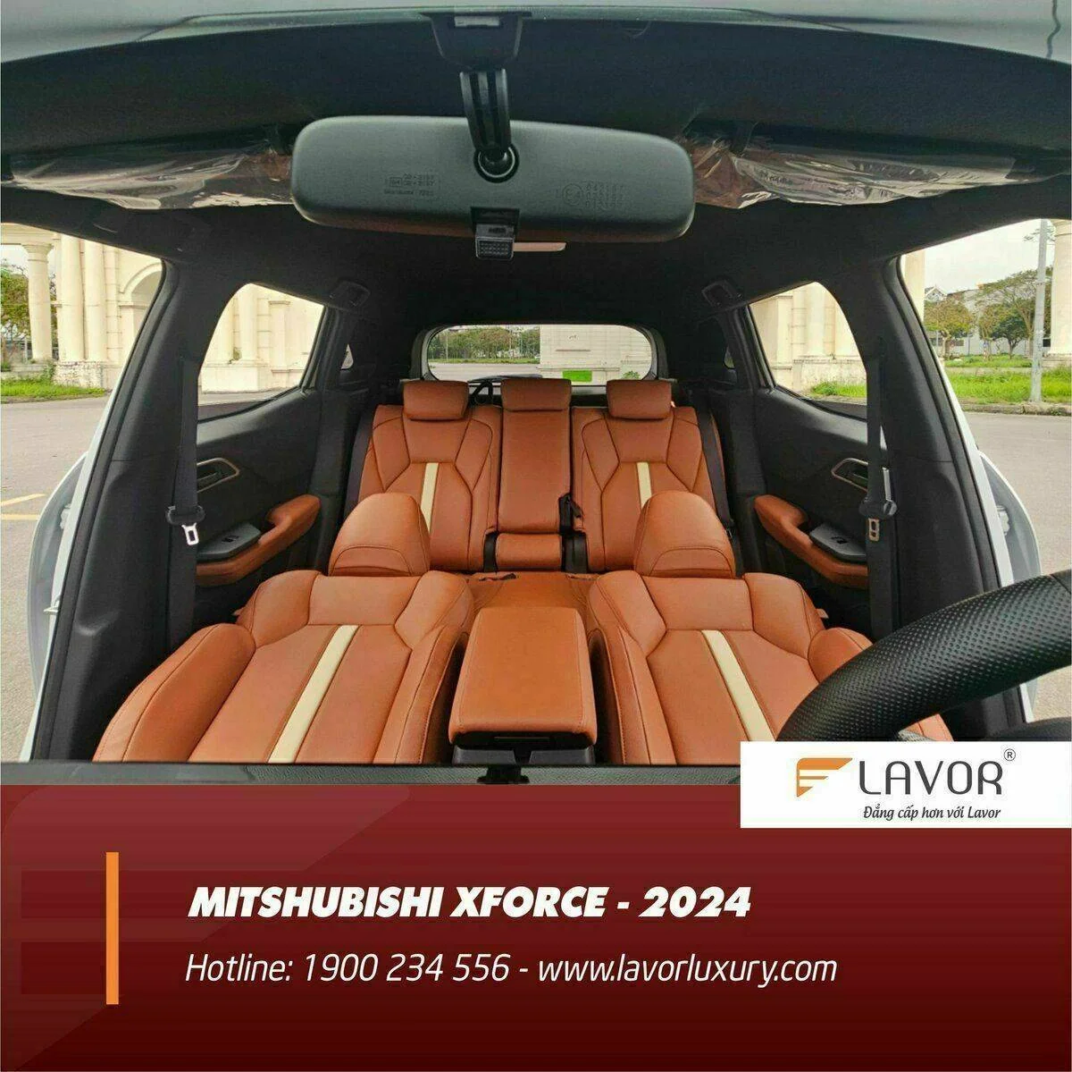 BỌC GHẾ DA MITSUBISHI XFORCE 2024 - Ảnh 5