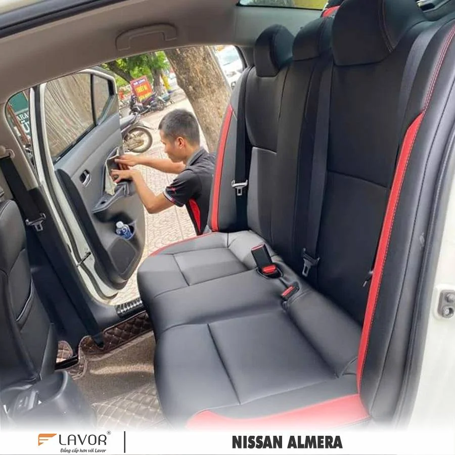 BỌC GHẾ DA NISSAN ALMERA 2018 - Ảnh 4