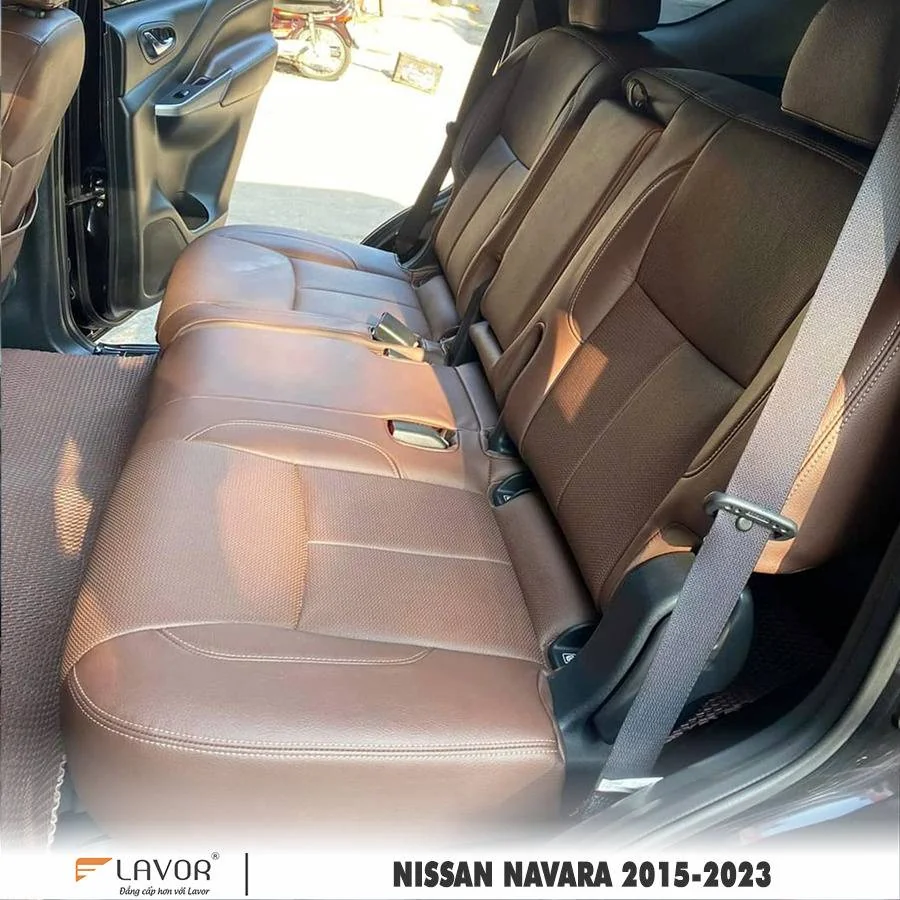 BỌC GHẾ DA NISSAN NAVARA 2015-2018 - Ảnh 6