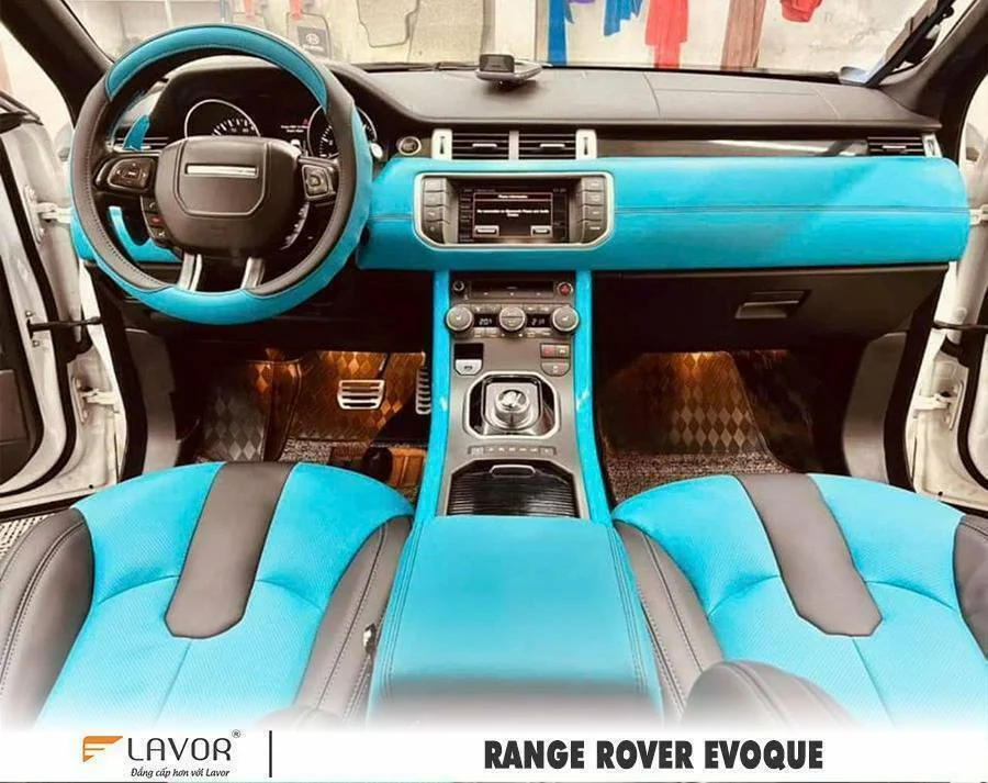 BỌC GHẾ DA RANGE ROVER EVOQUE 2012 - Ảnh 3