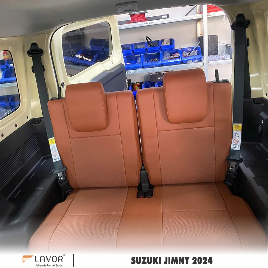 BỌC GHẾ DA SUZUKI JIMNY 2024 - Ảnh 6