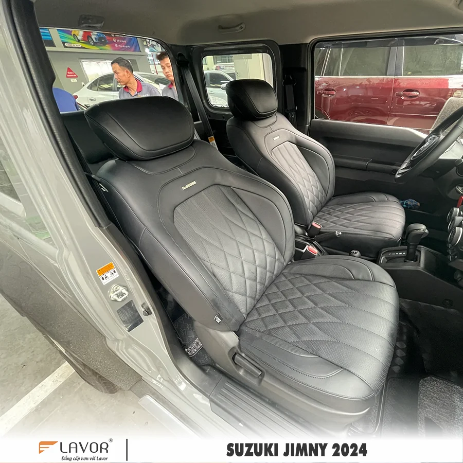 BỌC GHẾ DA SUZUKI JIMNY 2024 - Ảnh 3