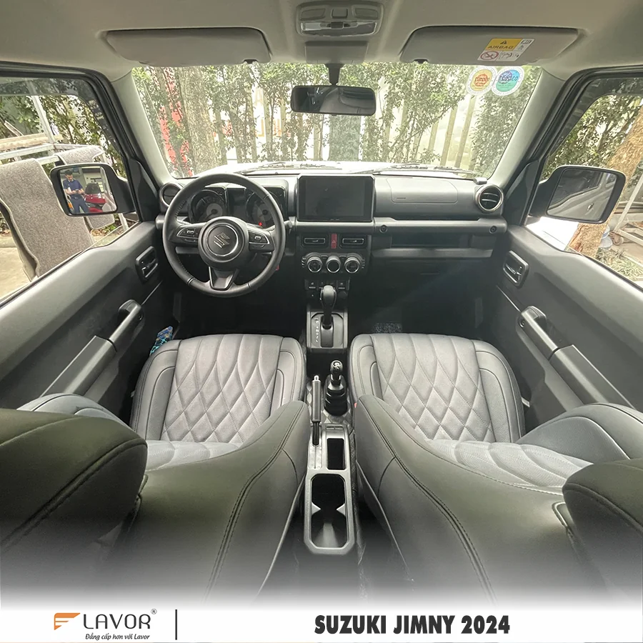 BỌC GHẾ DA SUZUKI JIMNY 2024 - Ảnh 7