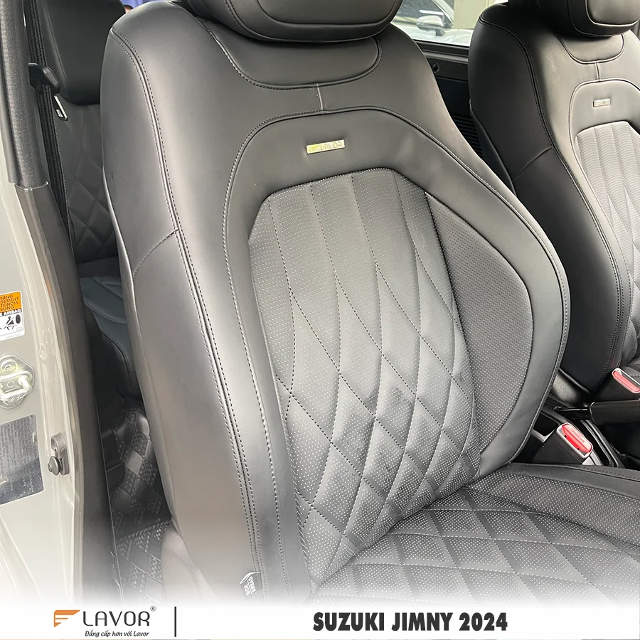 BỌC GHẾ DA SUZUKI JIMNY 2024 - Ảnh 11