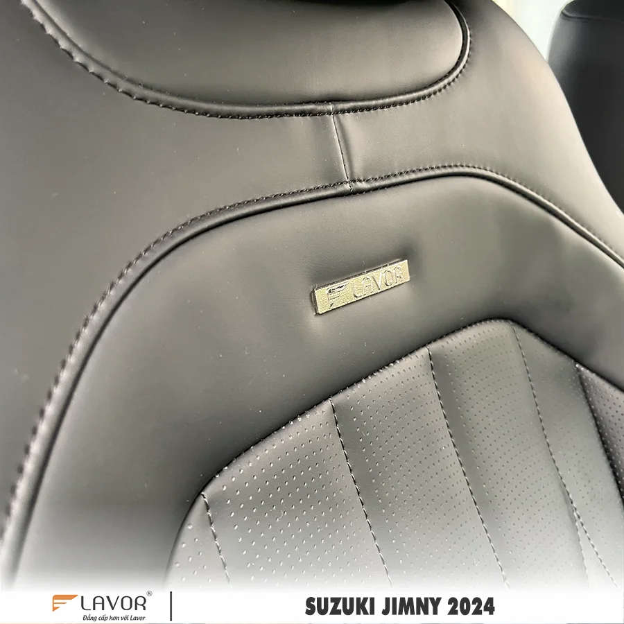 BỌC GHẾ DA SUZUKI JIMNY 2024 - Ảnh 12