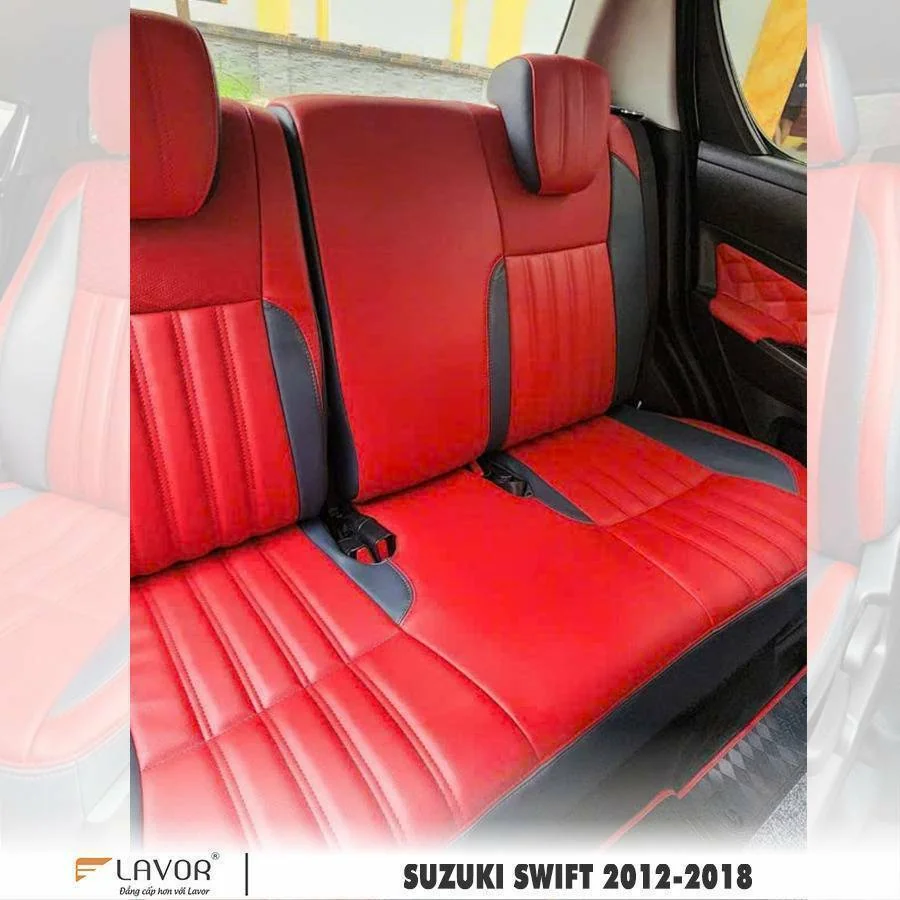 BỌC GHẾ DA SUZUKI SWIFT 2012-2018 - Ảnh 5