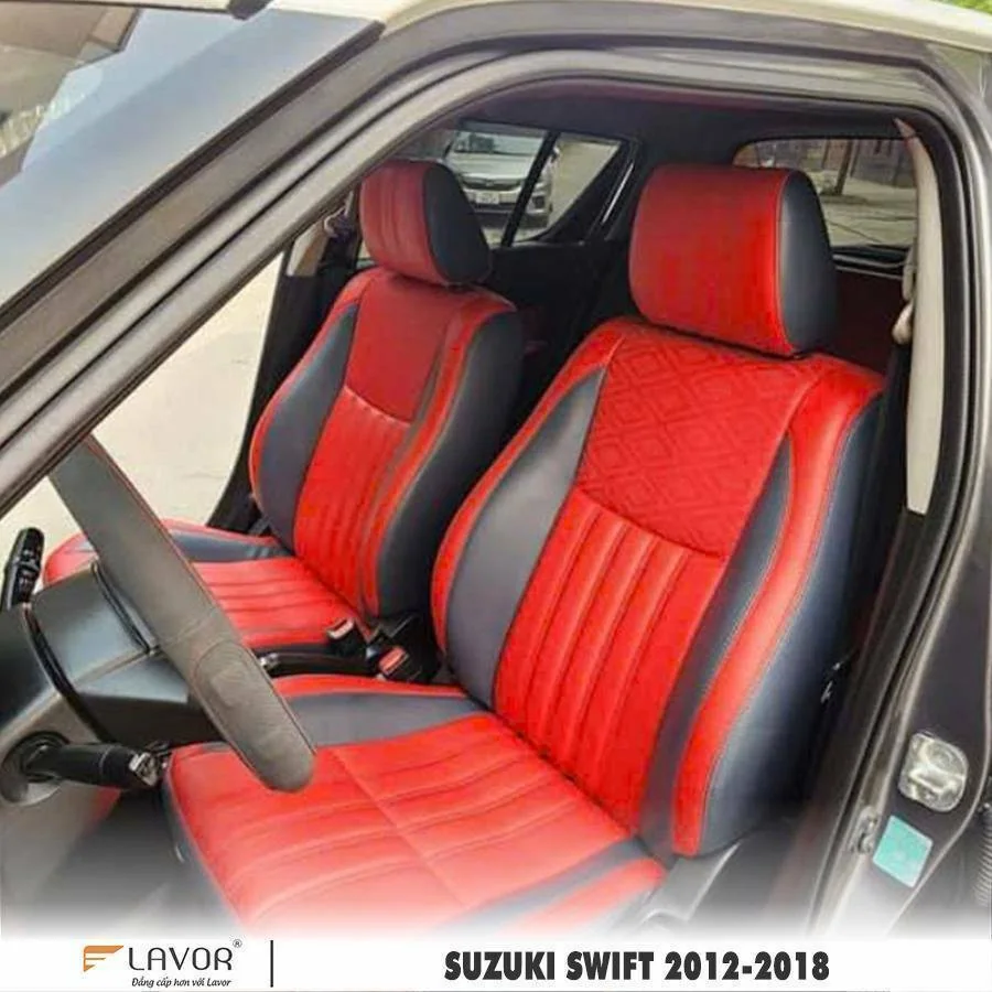 BỌC GHẾ DA SUZUKI SWIFT 2012-2018 - Ảnh 3