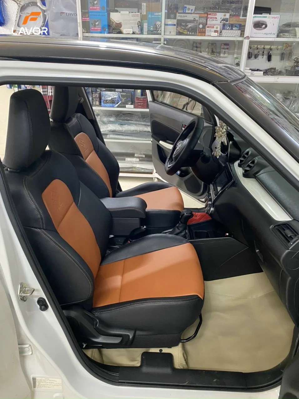 BỌC GHẾ DA SUZUKI SWIFT 2012-2018 - Ảnh 1