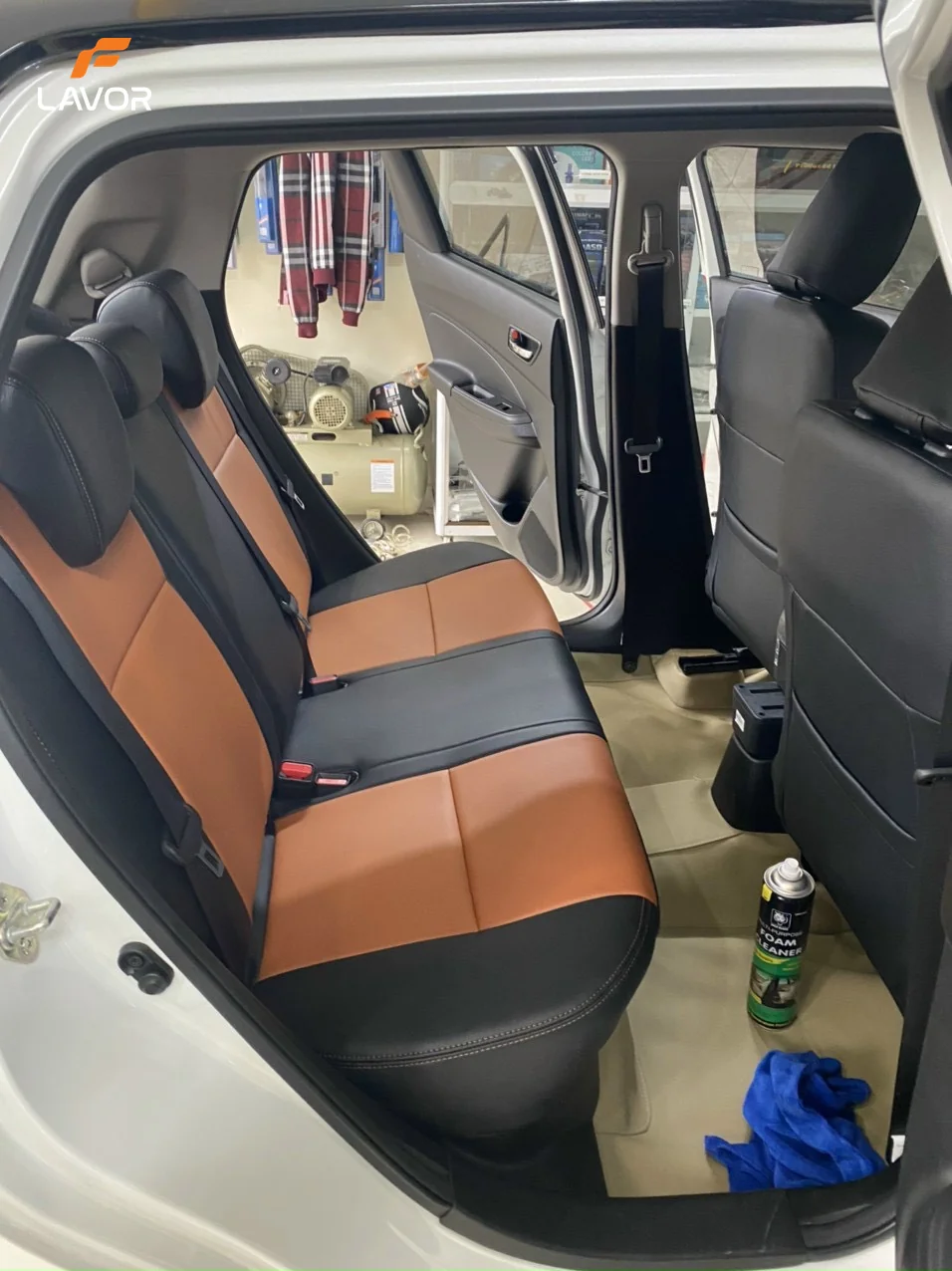 BỌC GHẾ DA SUZUKI SWIFT 2012-2018 - Ảnh 3