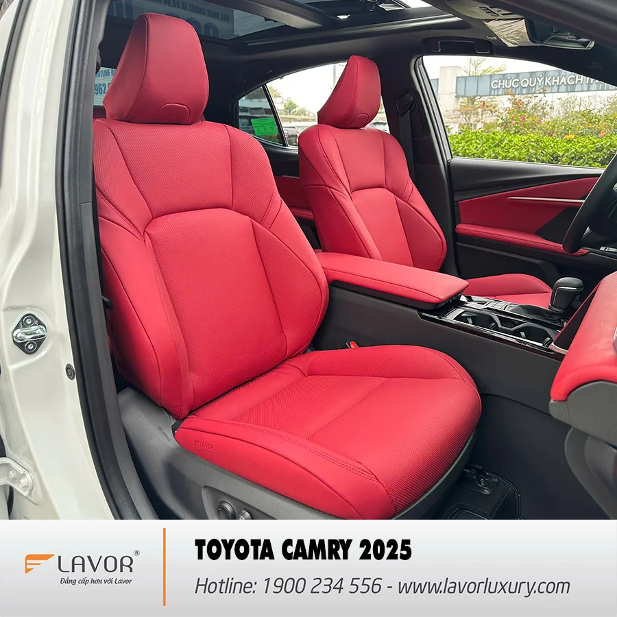 BỌC GHẾ DA TOYOTA CAMRY 2025 - Ảnh 3