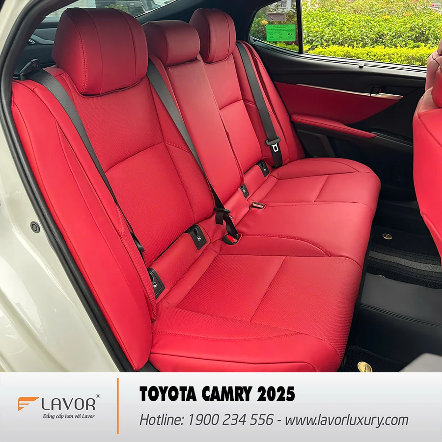 BỌC GHẾ DA TOYOTA CAMRY 2025 - Ảnh 4