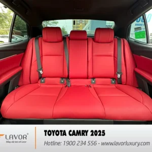 BỌC GHẾ DA TOYOTA CAMRY 2025 - Thumbnail Image 5