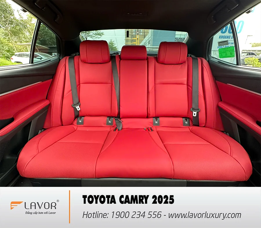 BỌC GHẾ DA TOYOTA CAMRY 2025 - Ảnh 5