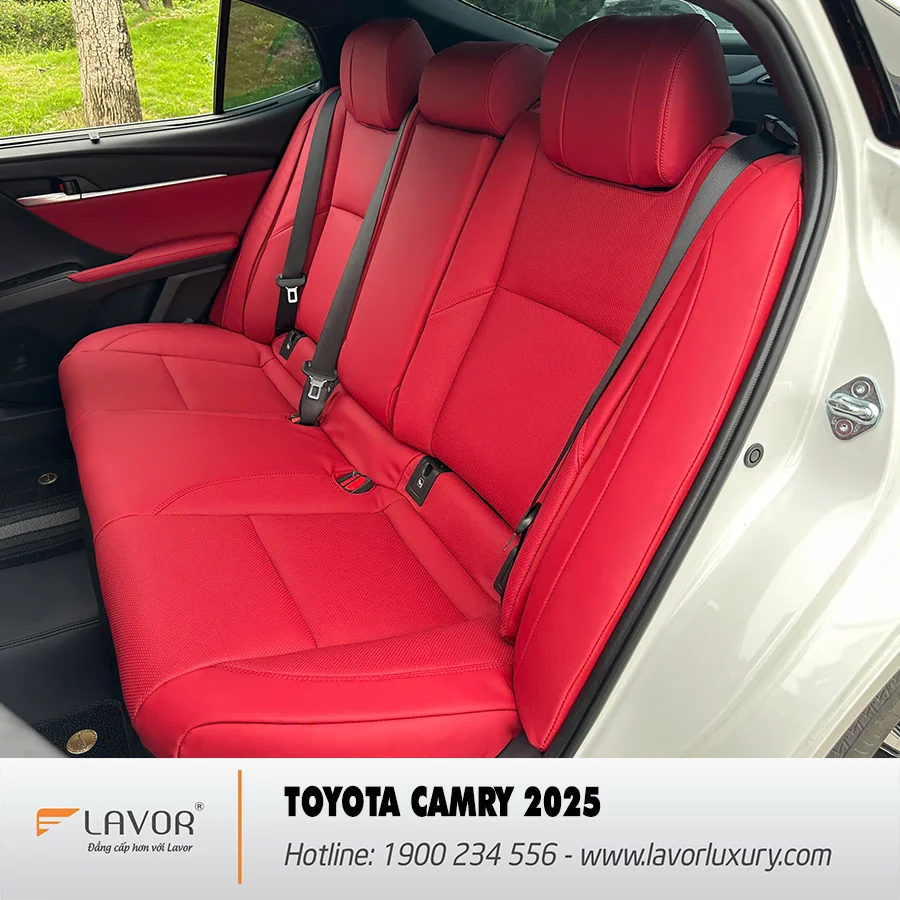 BỌC GHẾ DA TOYOTA CAMRY 2025 - Ảnh 6