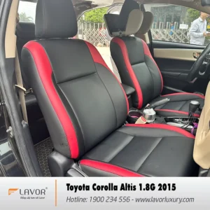 BỌC GHẾ DA TOYOTA COROLLA ALTIS 1.5G 2014-2021 - Thumbnail Image 3