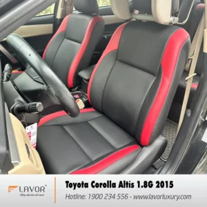BỌC GHẾ DA TOYOTA COROLLA ALTIS 1.5G 2014-2021 - Thumbnail Image 1