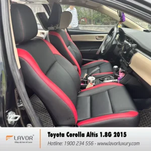 BỌC GHẾ DA TOYOTA COROLLA ALTIS 1.5G 2014-2021 - Thumbnail Image 6