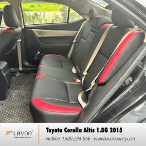 BỌC GHẾ DA TOYOTA COROLLA ALTIS 1.5G 2014-2021 - Thumbnail Image 4