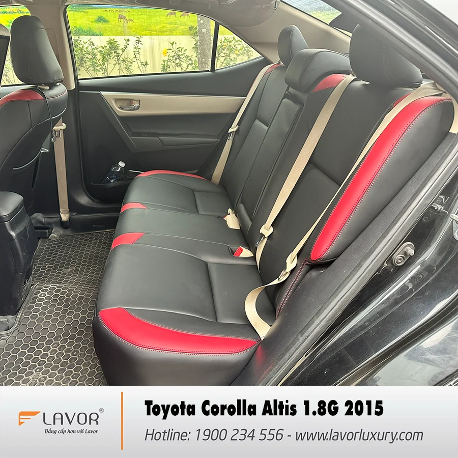 BỌC GHẾ DA TOYOTA COROLLA ALTIS 1.5G 2014-2021 - Ảnh 4