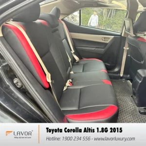 BỌC GHẾ DA TOYOTA COROLLA ALTIS 1.5G 2014-2021 - Thumbnail Image 5