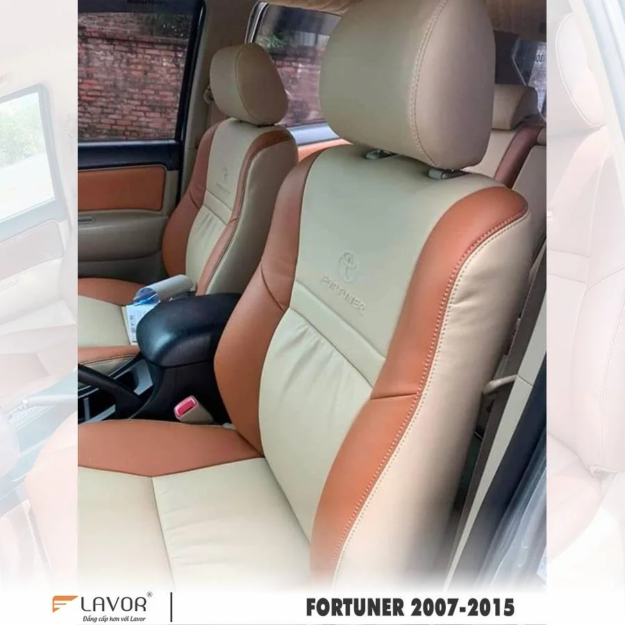 BỌC GHẾ DA TOYOTA FORTUNER 2007-2015 - Ảnh 8