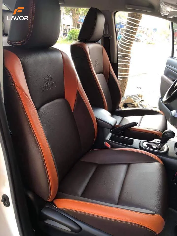 BỌC GHẾ DA TOYOTA HILUX 2016-2020 - Ảnh 5
