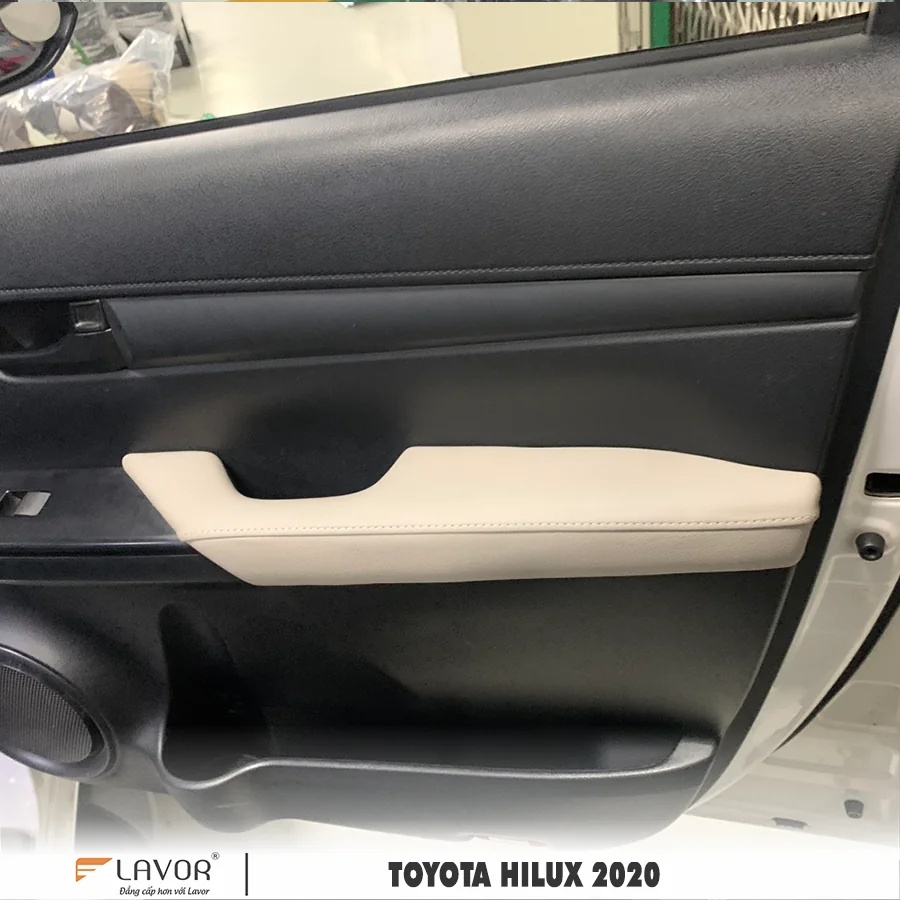 BỌC GHẾ DA TOYOTA HILUX 2016-2024 - Ảnh 5