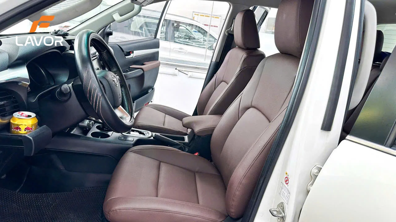 BỌC GHẾ DA TOYOTA HILUX 2016-2024 - Ảnh 1