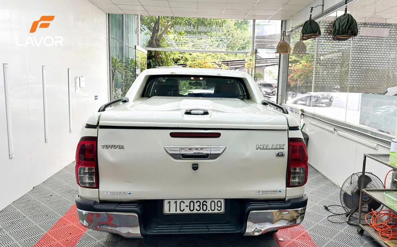 BỌC GHẾ DA TOYOTA HILUX 2016-2024 - Ảnh 7