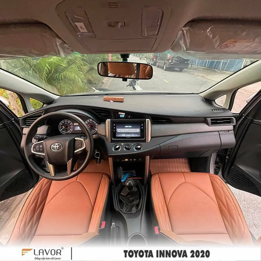 BỌC GHẾ DA TOYOTA INNOVA 2016-2023 - Ảnh 7