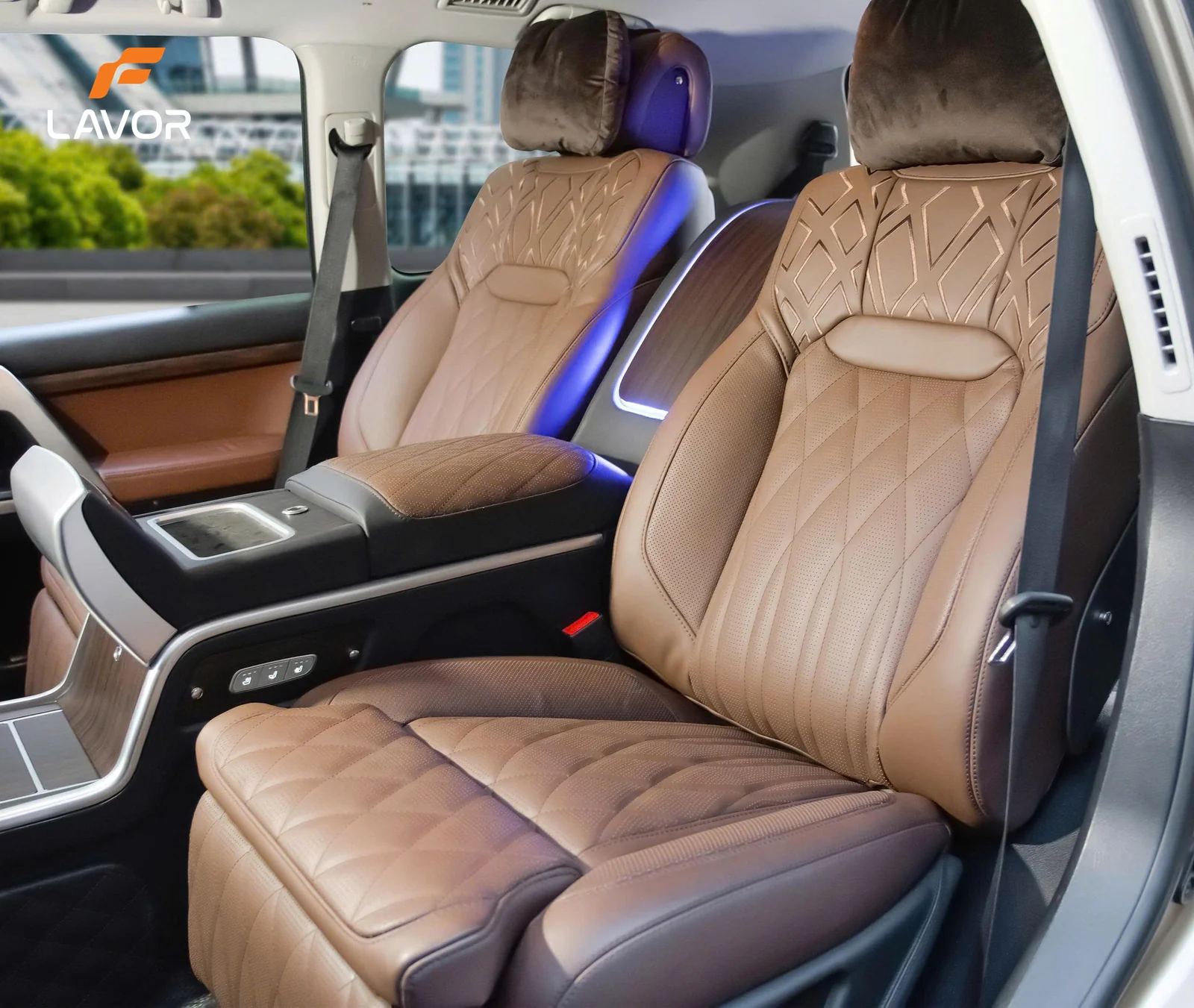 BỌC GHẾ DA TOYOTA LAND CRUISER 2016 - Ảnh 1