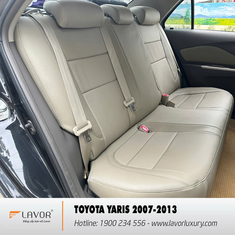 BỌC GHẾ DA TOYOTA YARIS 2007-2013 - Ảnh 6