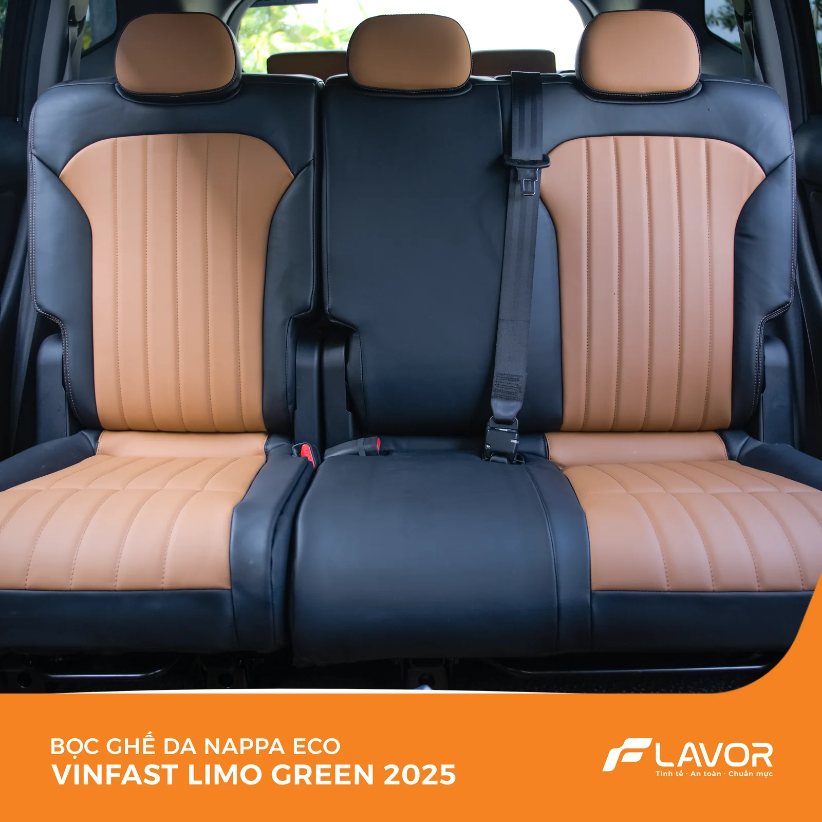 BỌC GHẾ DA VINFAST LIMO GREEN 2025 - Ảnh 4