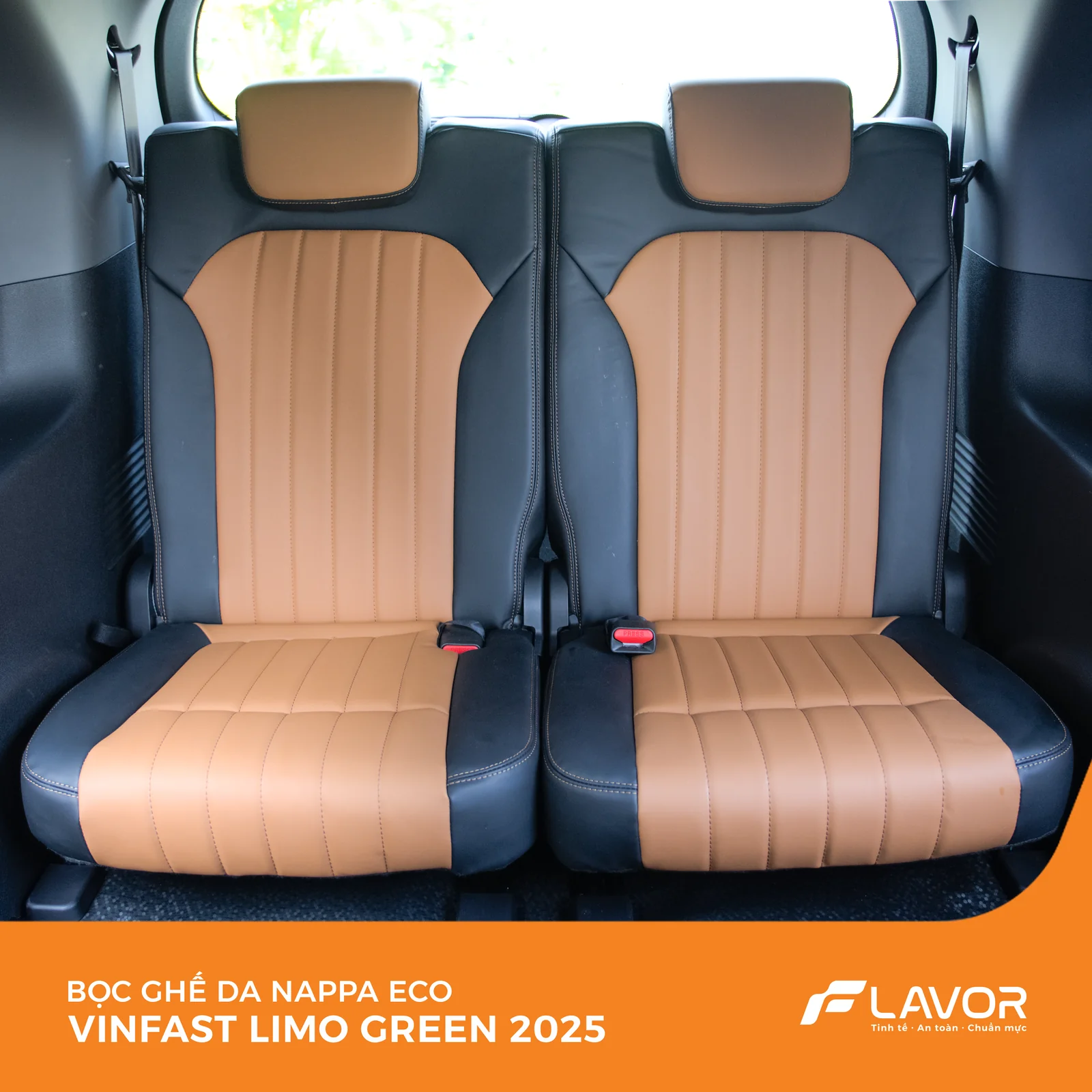 BỌC GHẾ DA VINFAST LIMO GREEN 2025 - Ảnh 5