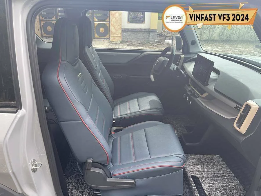 BỌC GHẾ DA VINFAST VF3 2024 - Ảnh 3