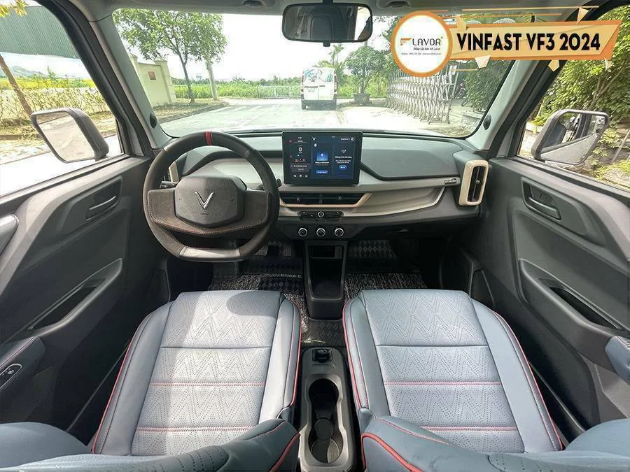 BỌC GHẾ DA VINFAST VF3 2024 - Ảnh 8
